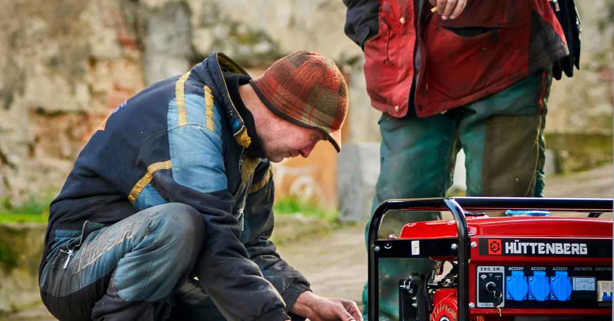 how to hook up portable generator to rv​